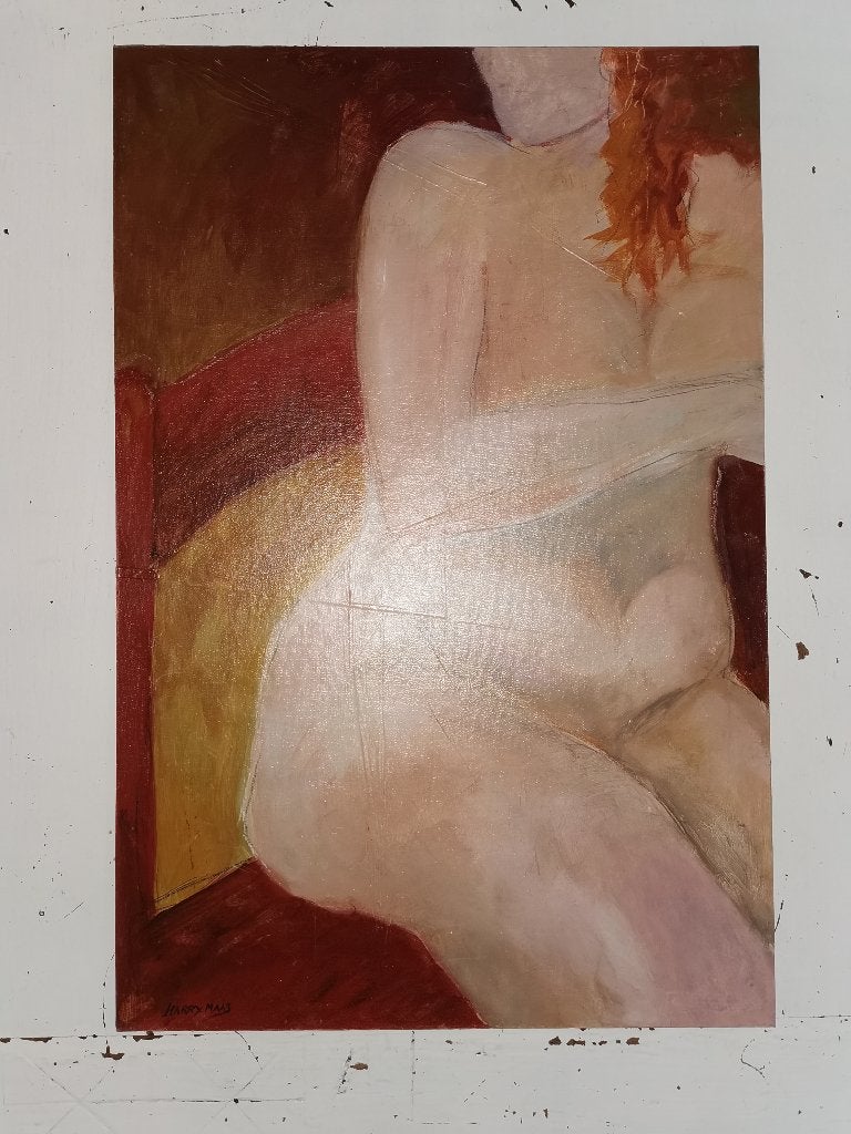 Harry Maas  Olie werk op doek, Ophalen