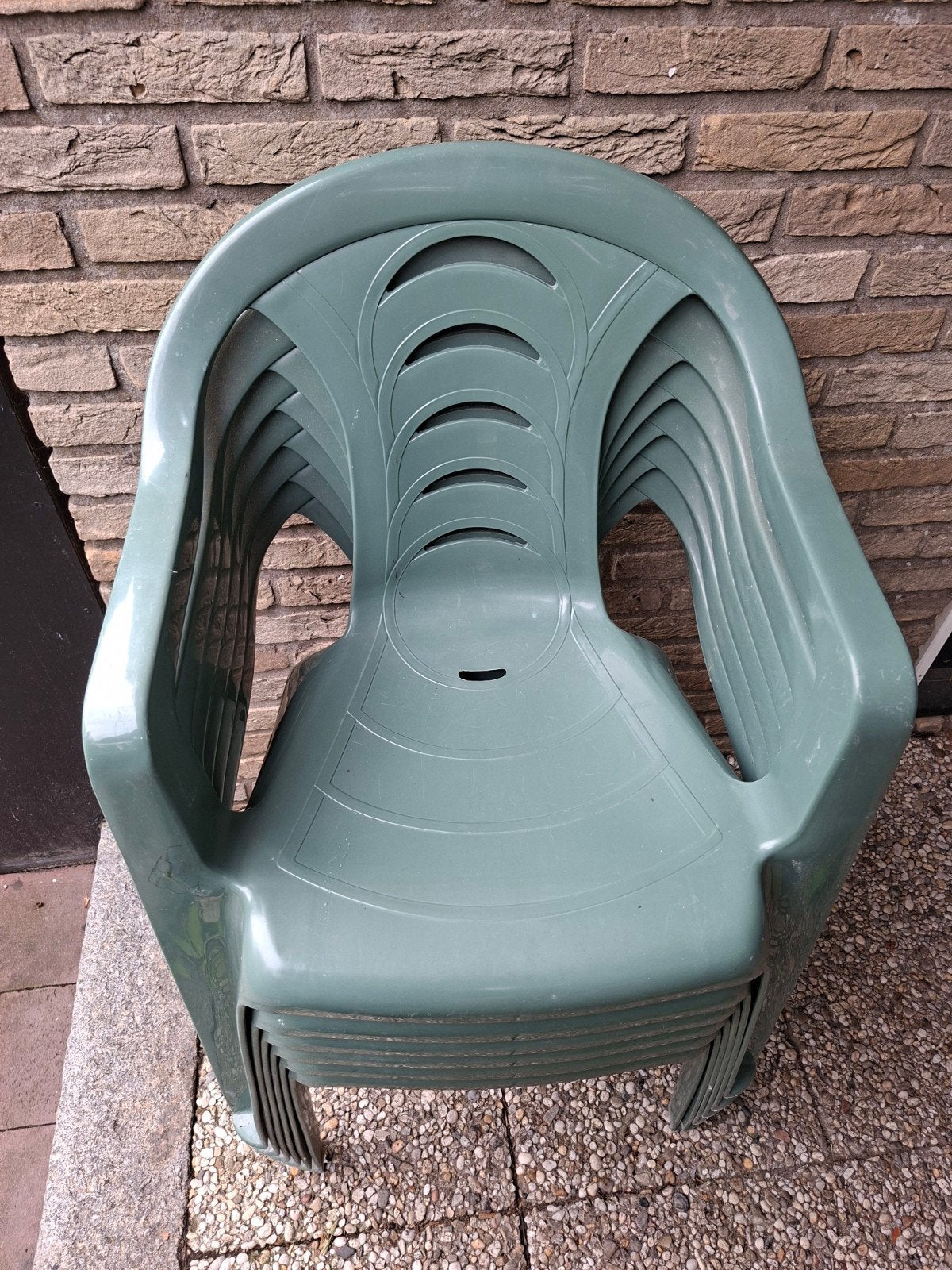 groene tuinstoelen