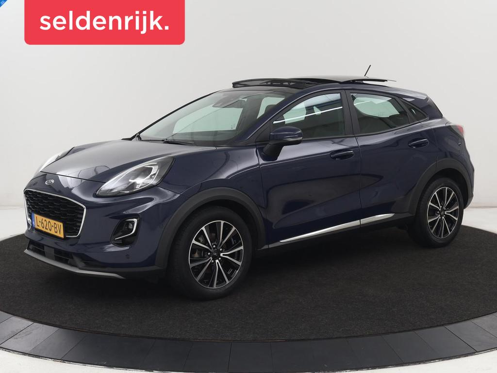 Ford Puma 1.0 EcoBoost Hybrid Titanium | Panoramadak | Stoel, Auto's, Ford, Voorwielaandrijving, Euro 6, Adaptive Cruise Control