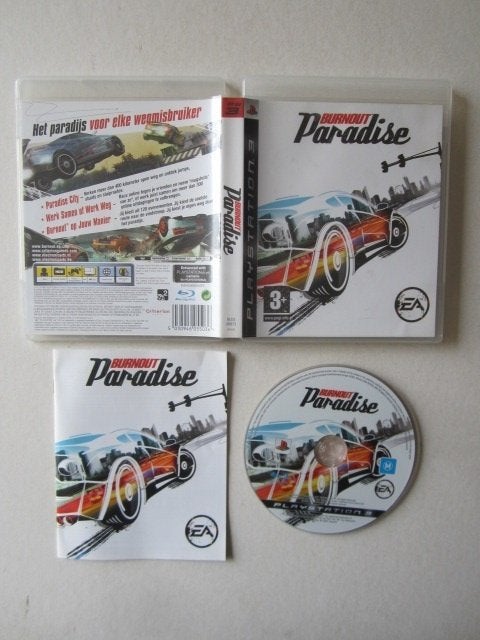 PS3 * Burnout paradise * Playstation 3, 1 speler, Racen en Vliegen, Ophalen of Verzenden, Zo goed als nieuw