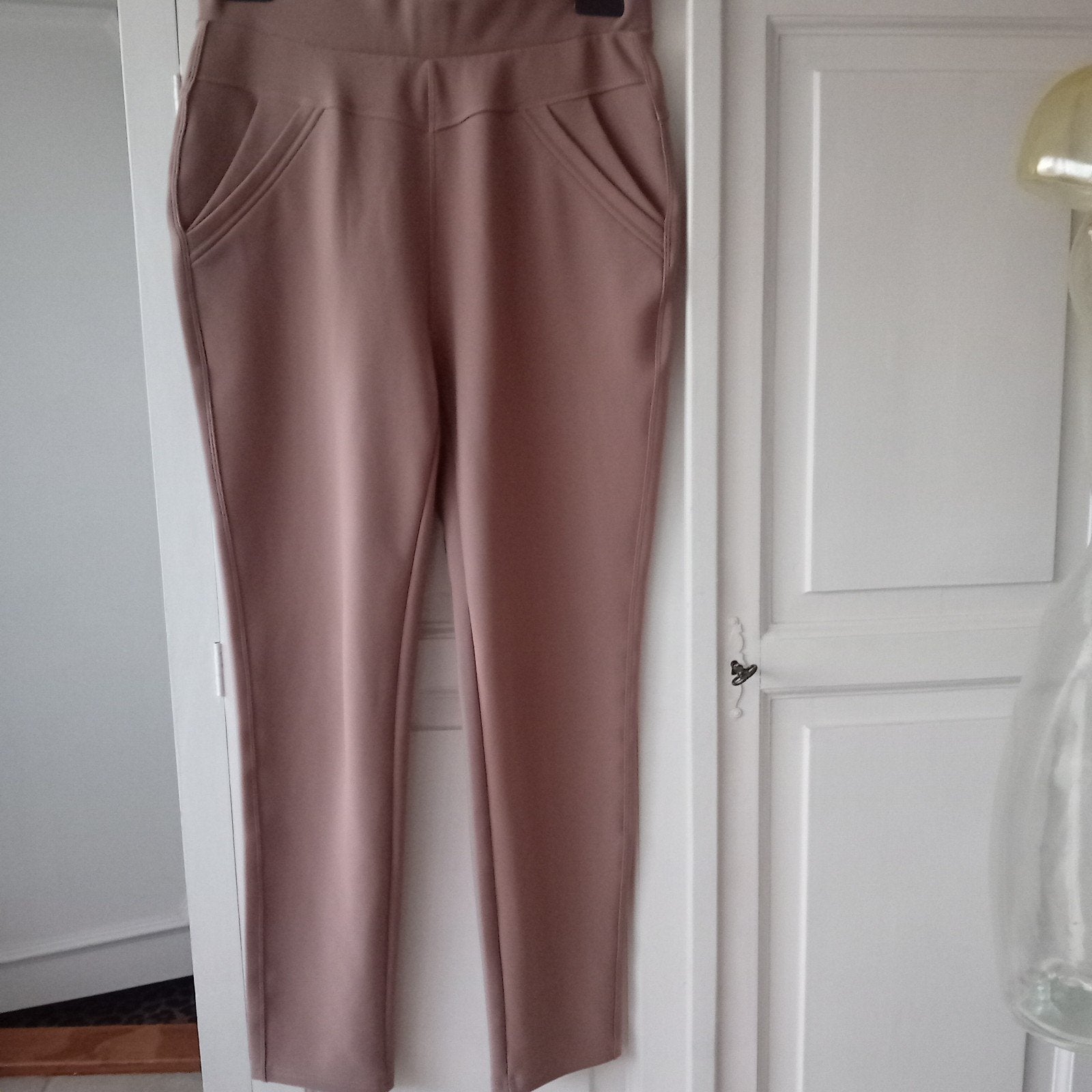Fijne stretch broek  xxl/xxxl, Verzenden, Beige, Maat 46/48 (XL) of groter, Zo goed als nieuw