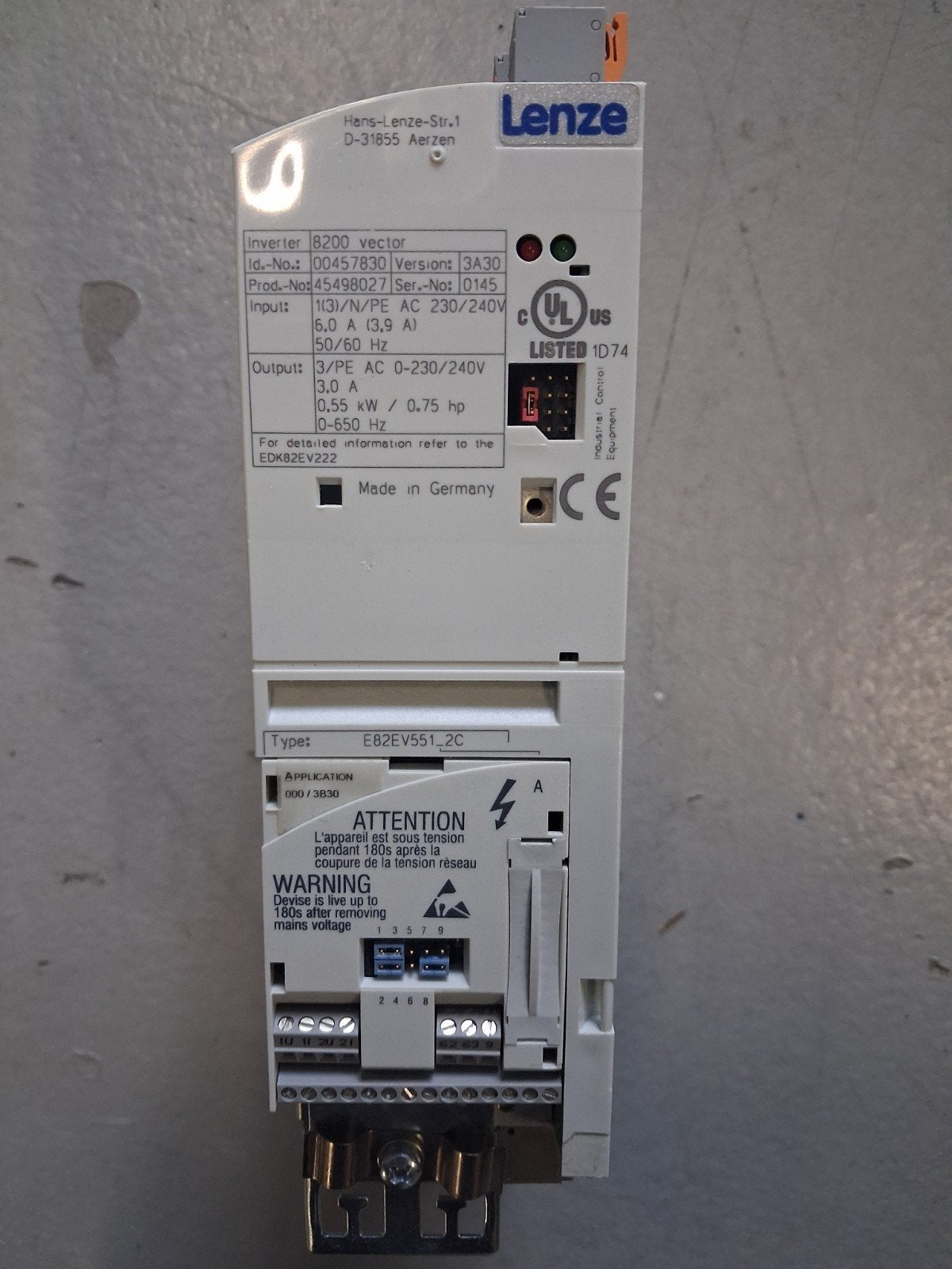 Lenze 8200 vector Drive, Ophalen of Verzenden