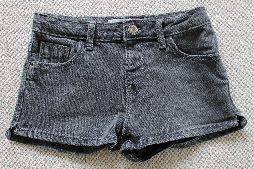Denim short van Zara 98, Broek, Gebruikt, Meisje, Ophalen of Verzenden