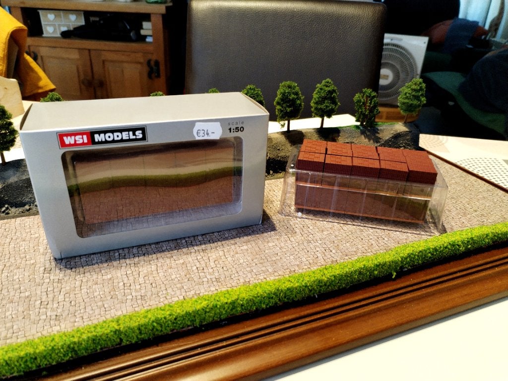 Modèle tekno et wsi 30 palettes briques rouges wsi, Verzenden, Zo goed als nieuw, Bus of Vrachtwagen, Wsi