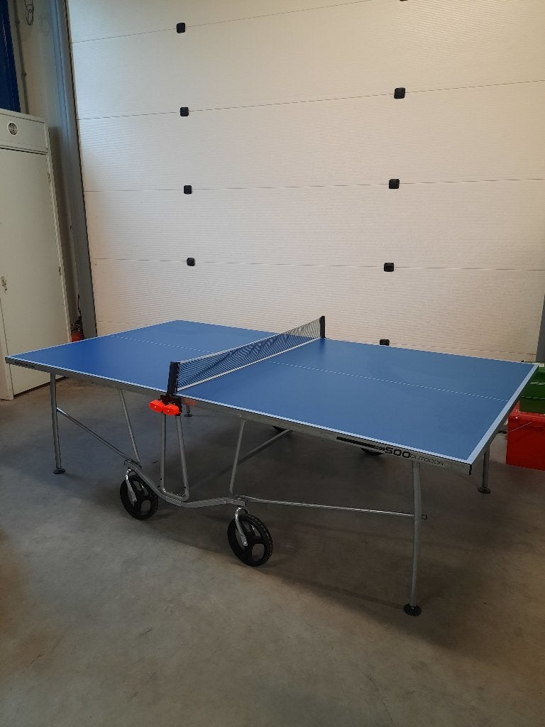 Tafeltennis Pongori PPT500 outdoor, Ophalen, Zo goed als nieuw, Tafel Outdoor, Inklapbaar