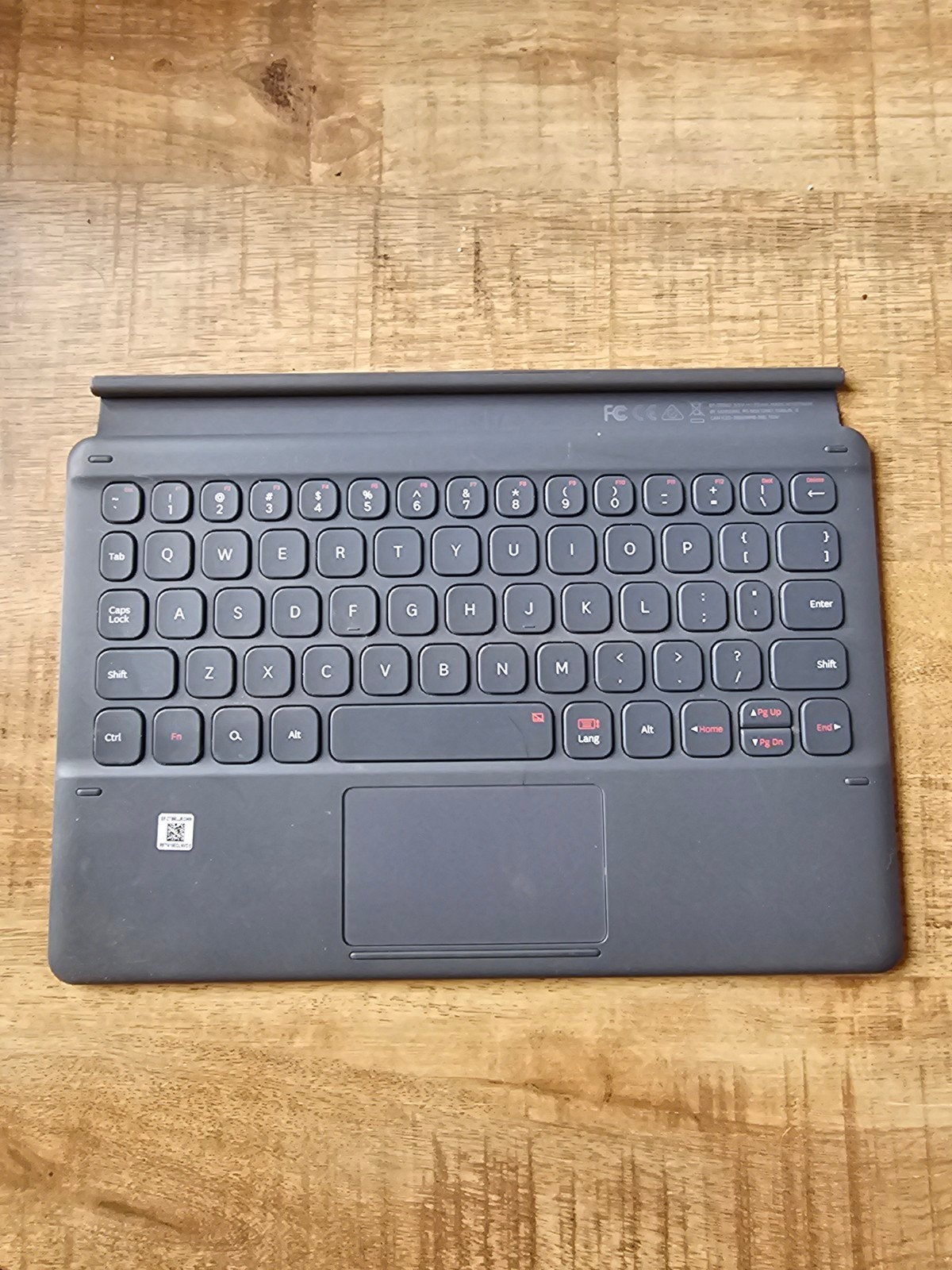 Samsung EF-DT860 QWERTY Toetsenbord voor Tablet, Computers en Software, Ophalen, Gebruikt, Draadloos, Qwerty