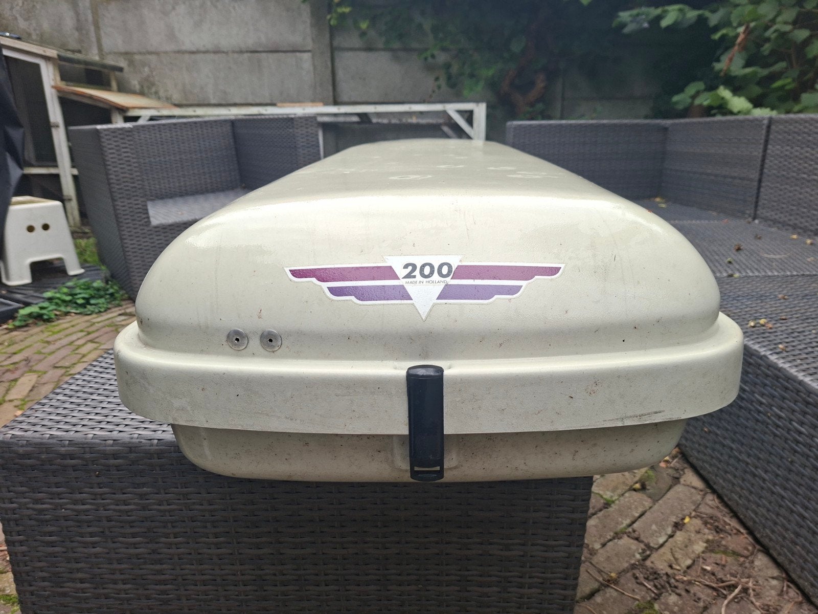 ski box / dakkoffer, Auto diversen, Ophalen, Gebruikt