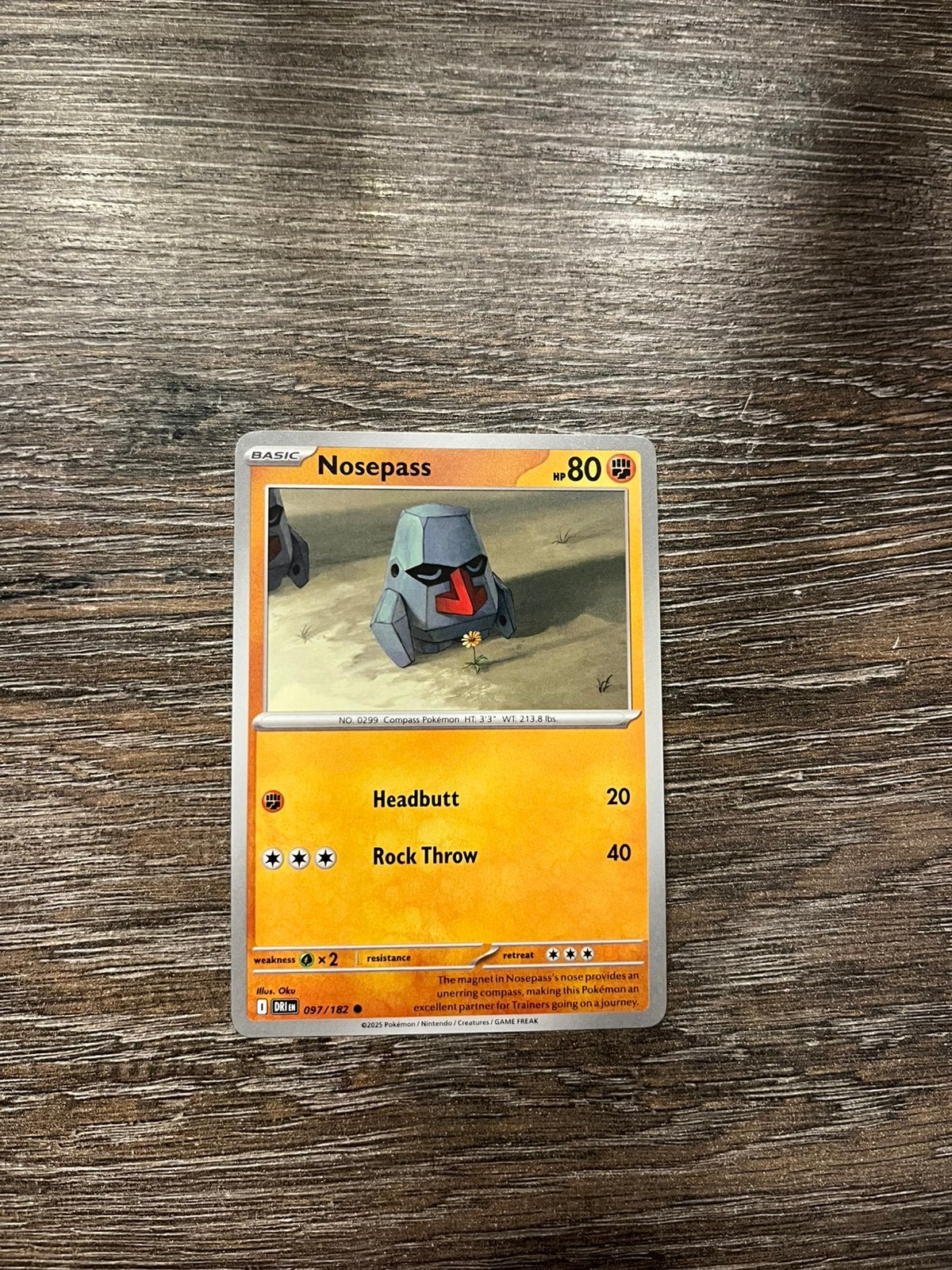 Nosepass DRI 097/182, Ophalen of Verzenden, Zo goed als nieuw