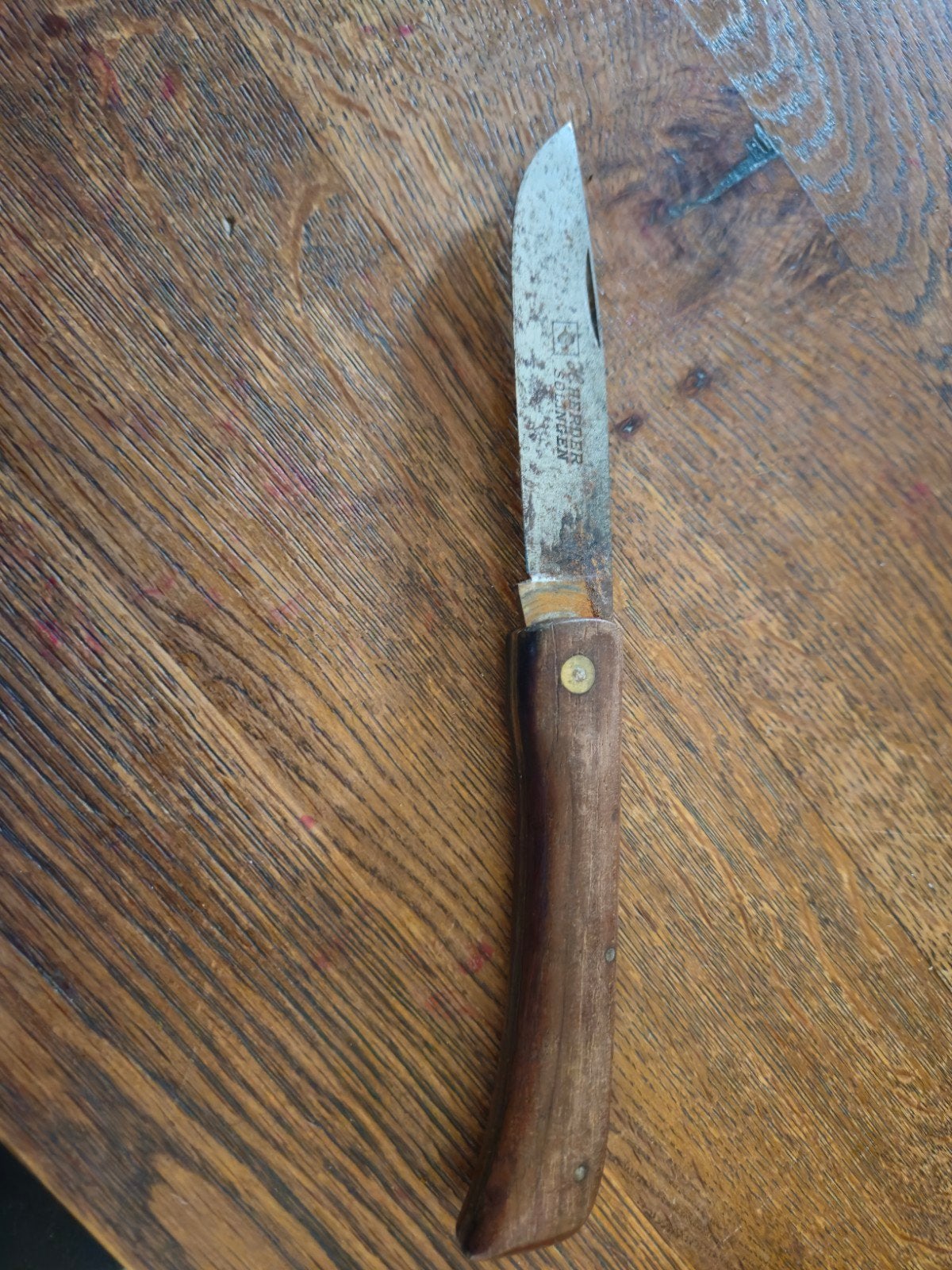 Vintage zakmes Herder Solingen, Ophalen of Verzenden