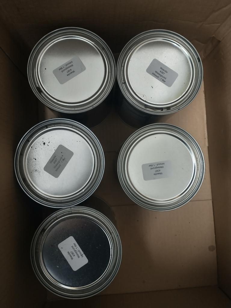 vloer olie weissgrund, Doe-het-zelf en Verbouw, Ophalen, 5 tot 10 liter, Wit, Nieuw