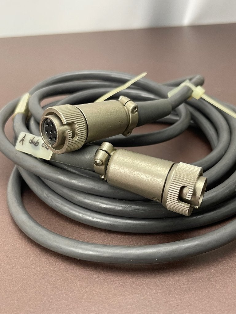 HRS 7 pins female naar male vintage dub cable kabel  310cm, Audio, Tv en Foto, Audiokabels en Televisiekabels, Gebruikt, Coaxiale kabel