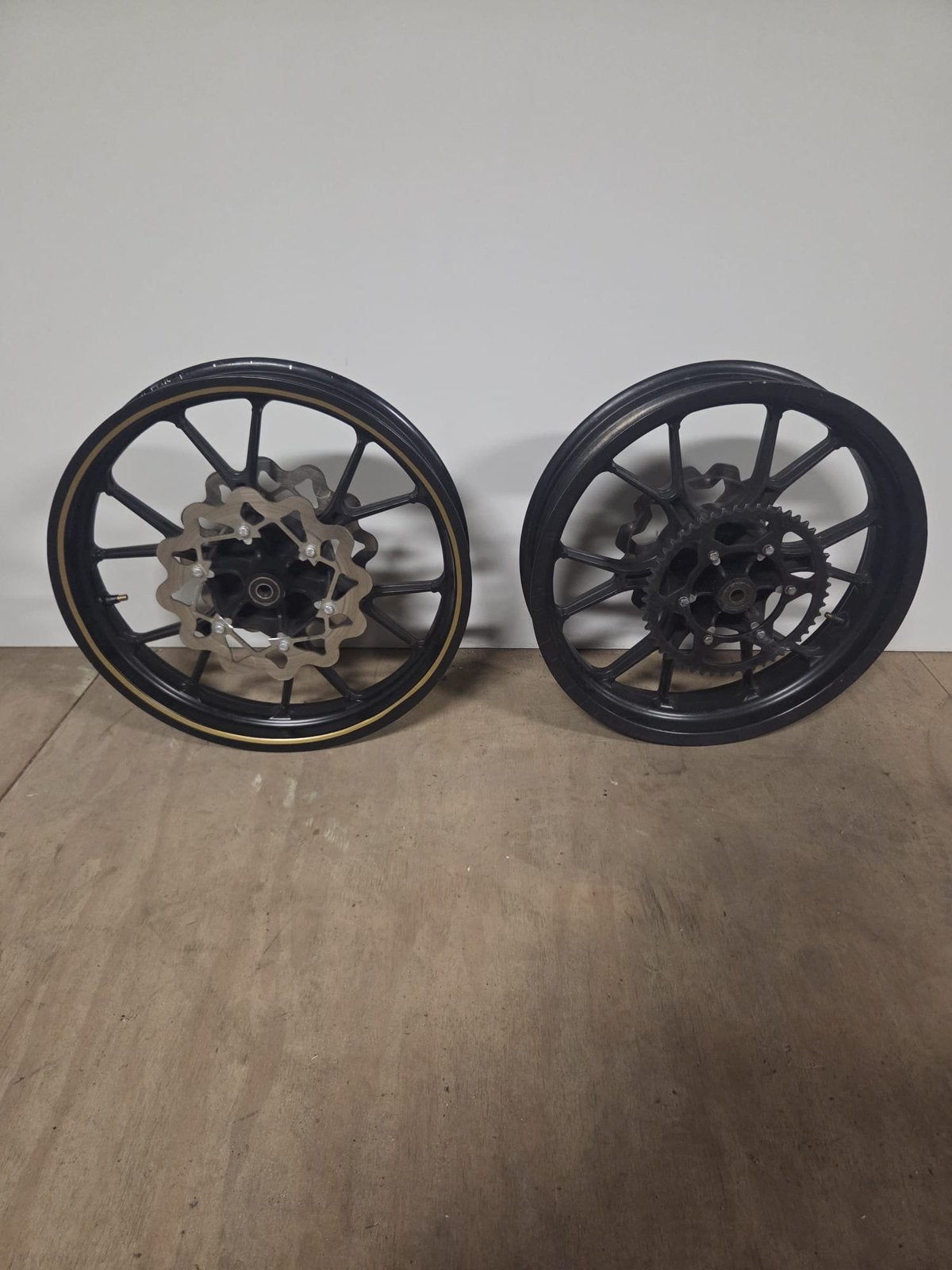 Derbi DRD Limited 07 velgenset DUBBELE REMSCHIJF, Ophalen of Verzenden, Zo goed als nieuw, Overige typen