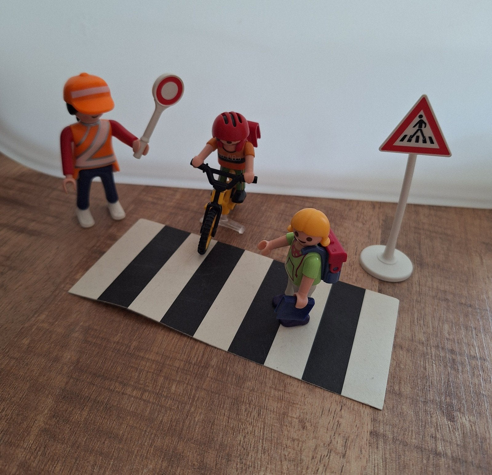 Playmobil 4328 Verkeersregelaar met zebrapad compleet, Ophalen, Gebruikt