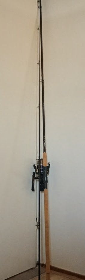 Soul Werphengel met Shimano Baitrunner 6000 molen, Ophalen, Zo goed als nieuw, Complete hengel