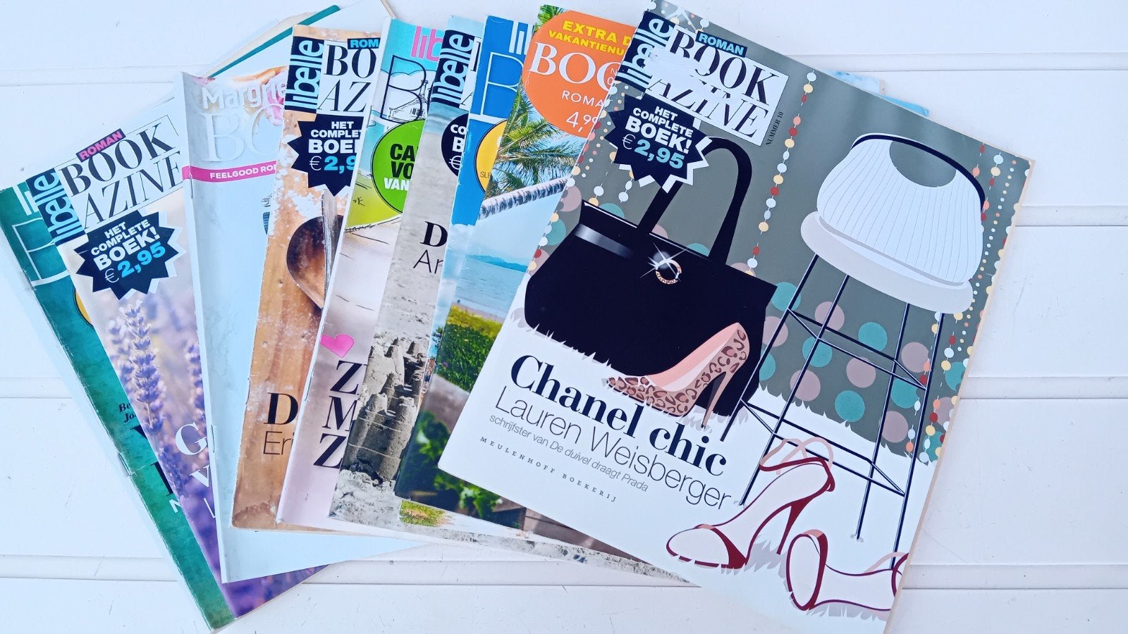 10 Bookazines, boeken in tijdschriftvorm, zomer/vakantie, Ophalen of Verzenden, Gelezen
