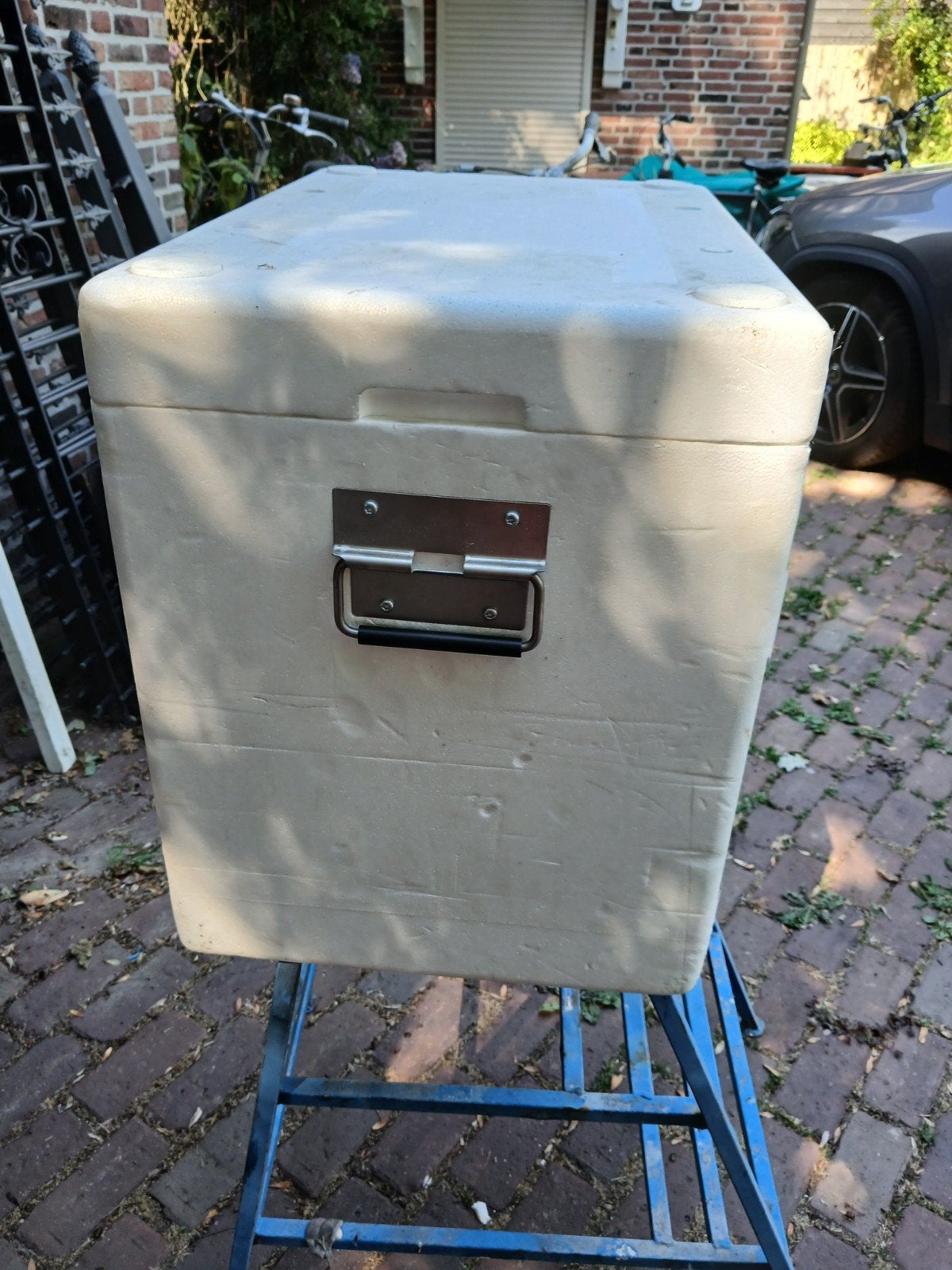 Tempex box, Ophalen, Koelelement