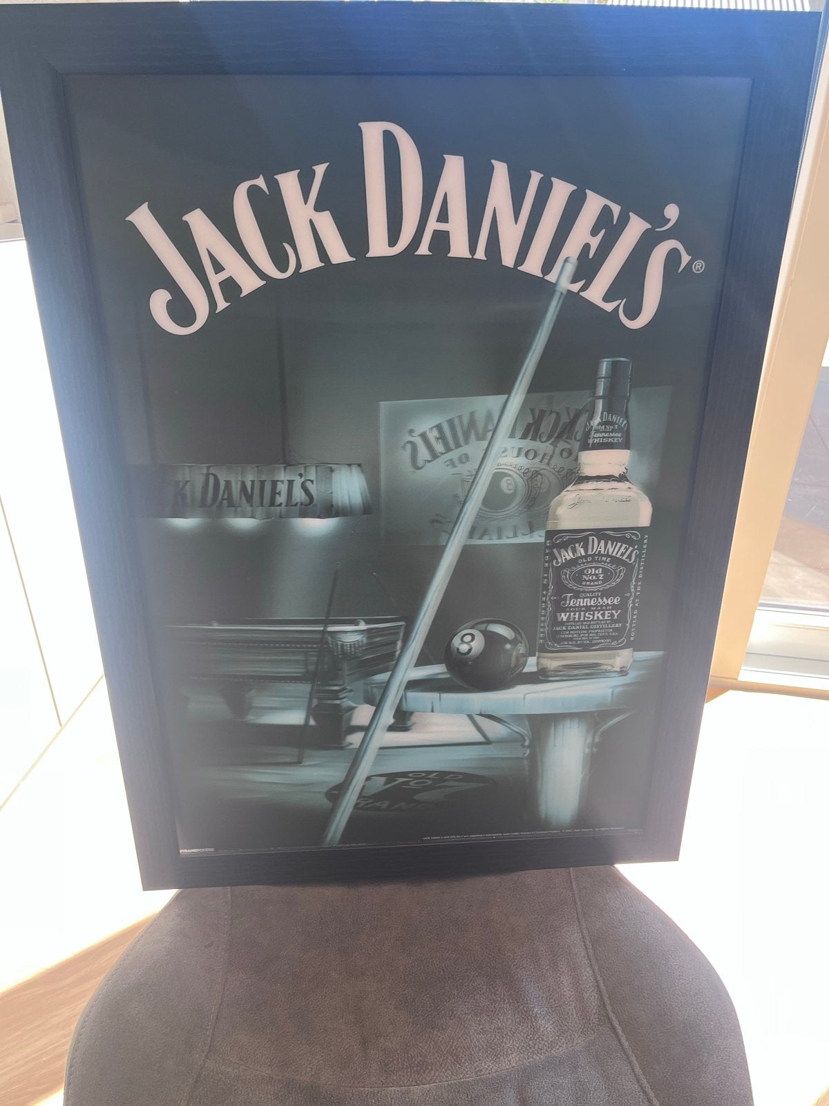 Jack Daniel's 3D Schilderij, Antiek en Kunst, Ophalen, Overig onderwerp, Print, Kunststof