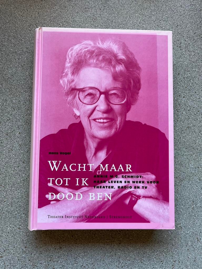Hans Vogel - Wacht maar tot ik dood ben, Boeken, Hans Vogel; H. van den Bergh, Ophalen of Verzenden, Zo goed als nieuw, Sport