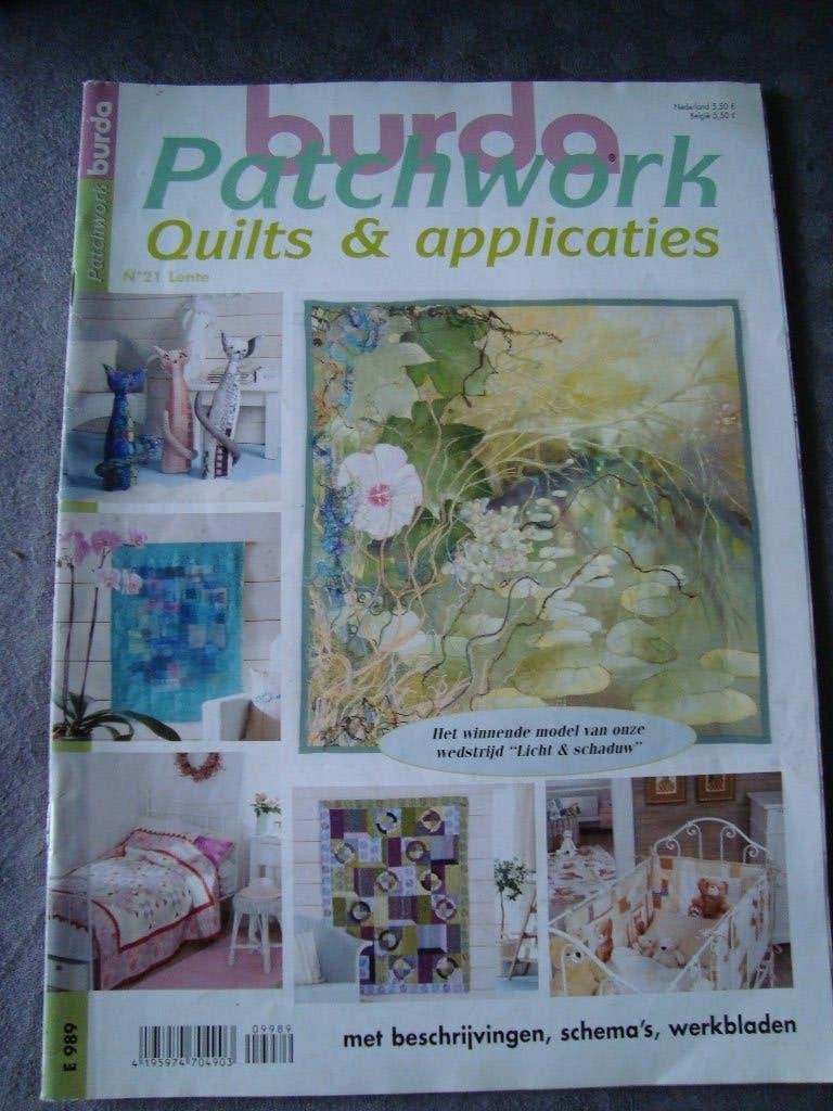 Burda patchwork, Ophalen of Verzenden, Zo goed als nieuw, Patroon