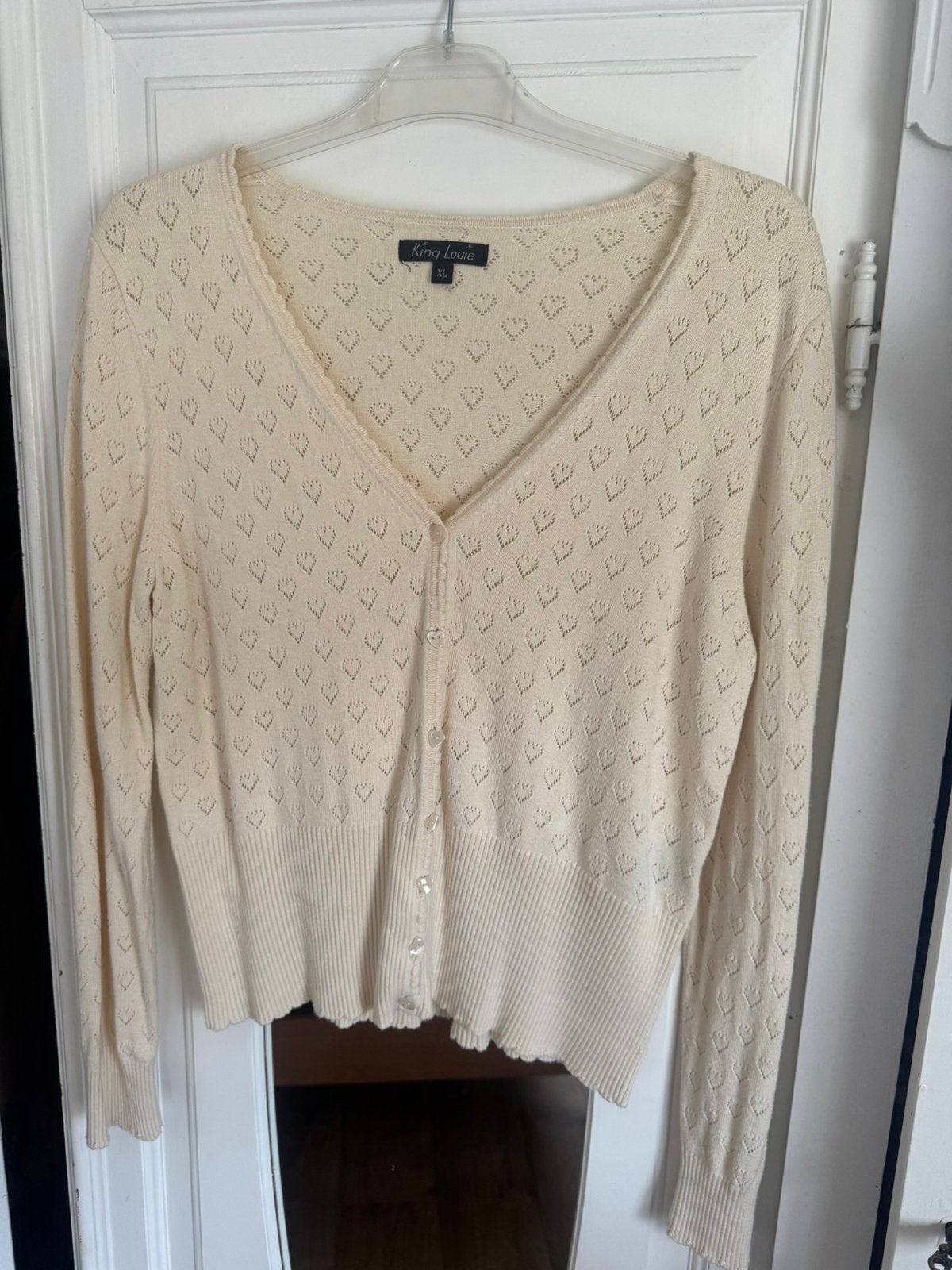 Prachtig vestje vestje King Louie XL, Ophalen of Verzenden, Zo goed als nieuw, Maat 46/48 (XL) of groter, Beige