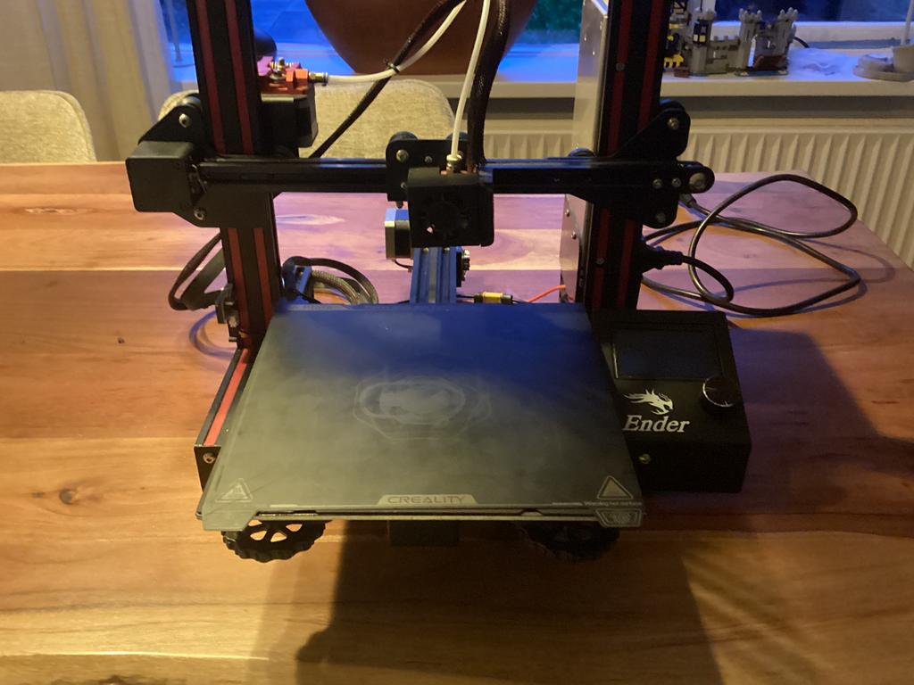 Creality ender 3 pro, Computers en Software, 3D Printers, Ophalen, Gebruikt, Filament