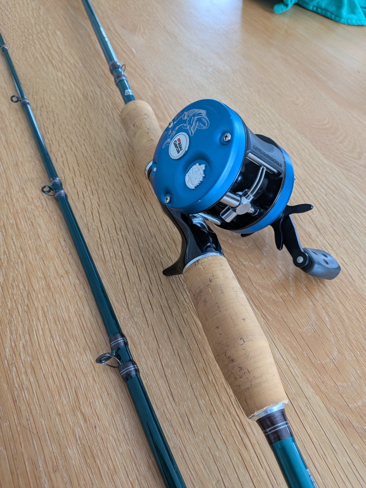Abu Garcia Beast x jerk + Abu Garcia 5601JB, Watersport en Boten, Ophalen of Verzenden, Nieuw, Complete set