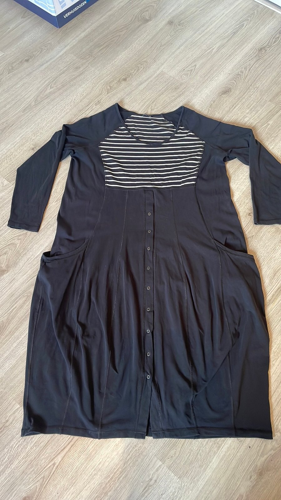 Hebbeding Jurk , maat 3, Kleding | Dames, Jurken, Zwart, Maat 42/44 (L), Ophalen of Verzenden, Zo goed als nieuw