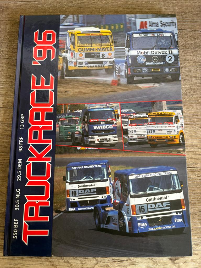 Transporama Truckrace 1996 jaarboek, Ophalen of Verzenden, Zo goed als nieuw, Vrachtwagen