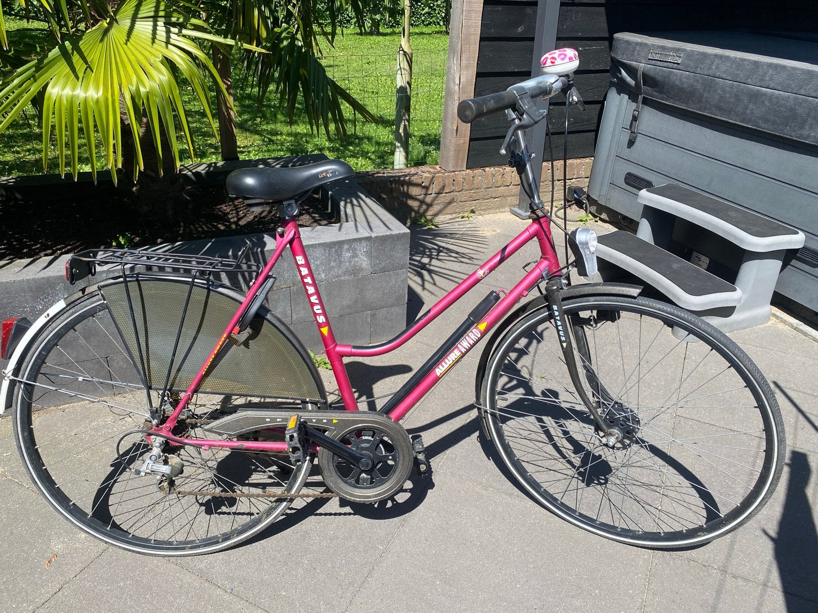 Batavus camping-/stationsfiets, Fietsen en Brommers, Fietsen | Dames | Damesfietsen, Ophalen, Gebruikt, Velgrem, 47 tot 50 cm