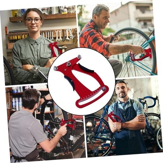 Fietswiel Spaakspanningsmeter - Rood, Ophalen of Verzenden, Nieuw, Wielgereedschap