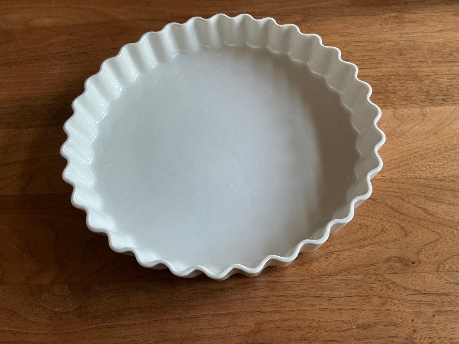Grote quichevorm - Pillivuyt France - 27 cm, Ophalen of Verzenden, Zo goed als nieuw