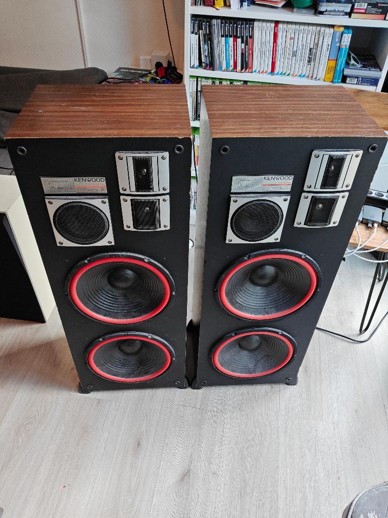 Kenwood JL-930W Vloerstaande Speakers, Audio, Tv en Foto, Luidsprekers, Gebruikt, 120 watt of meer, Front, Rear of Stereo speakers