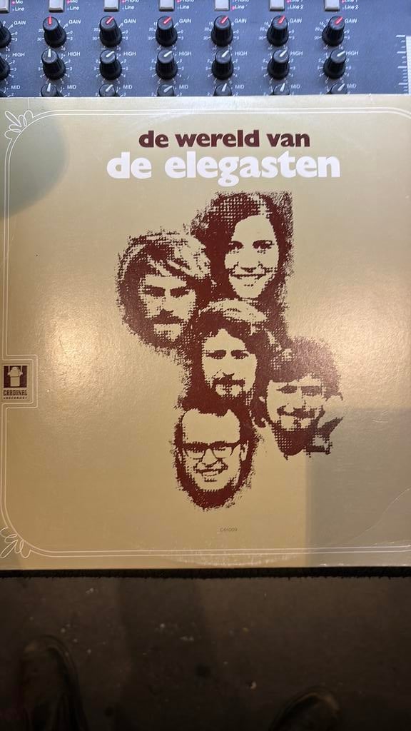 De elegasten lp, Cd's en Dvd's, Ophalen of Verzenden, Zo goed als nieuw, 12 inch, Poprock