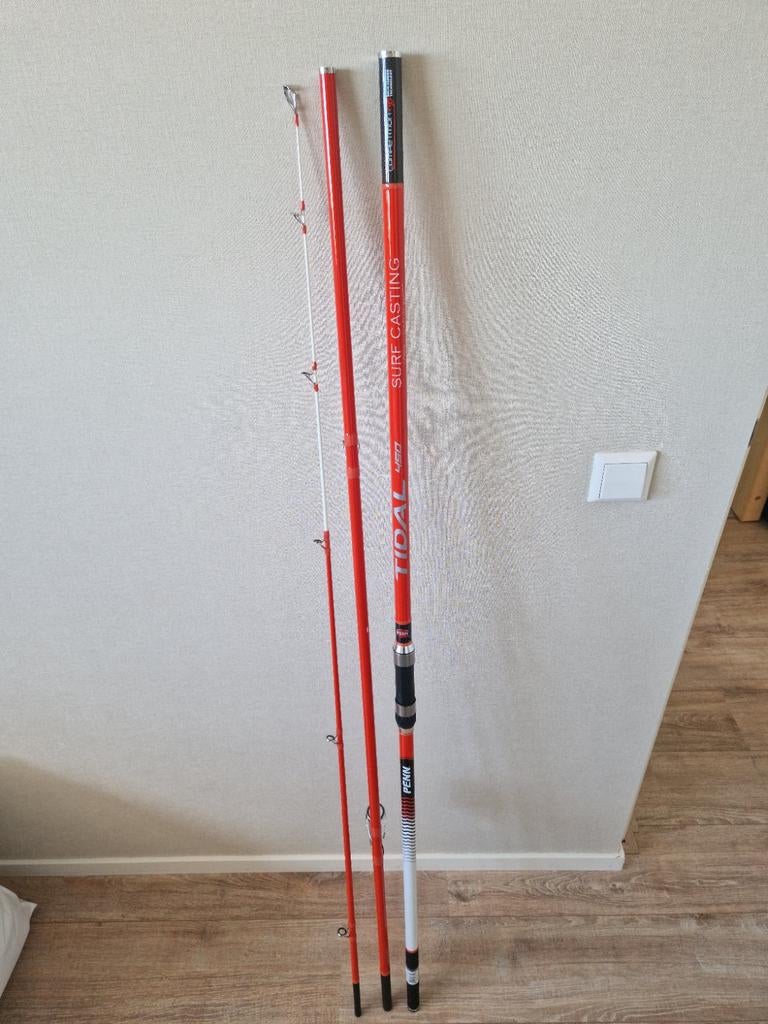 Penn tidal 450, Watersport en Boten, Ophalen, Nieuw, Werphengel