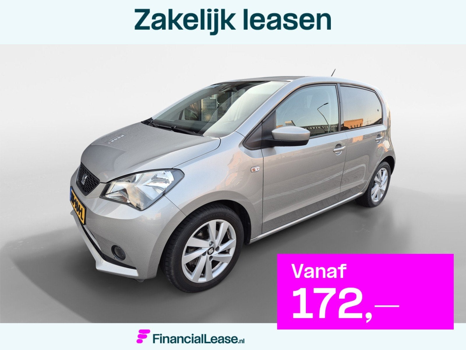 Seat Mii 1.0 Sport Connect, Voorwielaandrijving, Stof, Gebruikt, 840 kg
