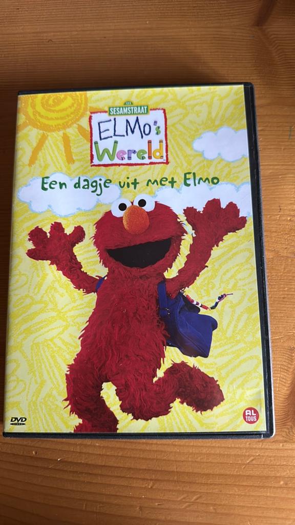Elmo’s wereld dvd, Alle leeftijden, Ophalen, Zo goed als nieuw
