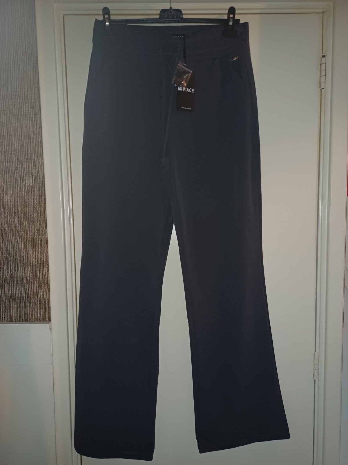 Mi Piace Heavy Travelbroek Straight Leg - Donkergrijs, Kleding | Dames, Mp, Mp, Maat 46/48 (XL) of groter, Nieuw