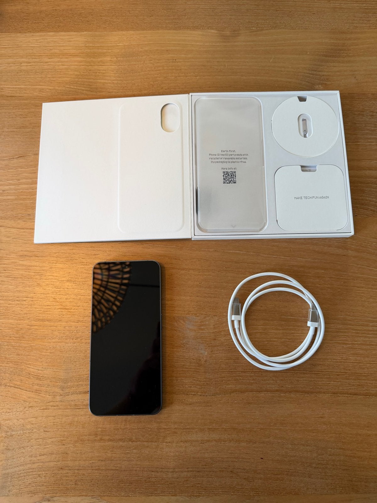Nothing Phone 2 256 GB, Gebruikt, Ophalen of Verzenden, Klassiek of Candybar, Zonder simlock