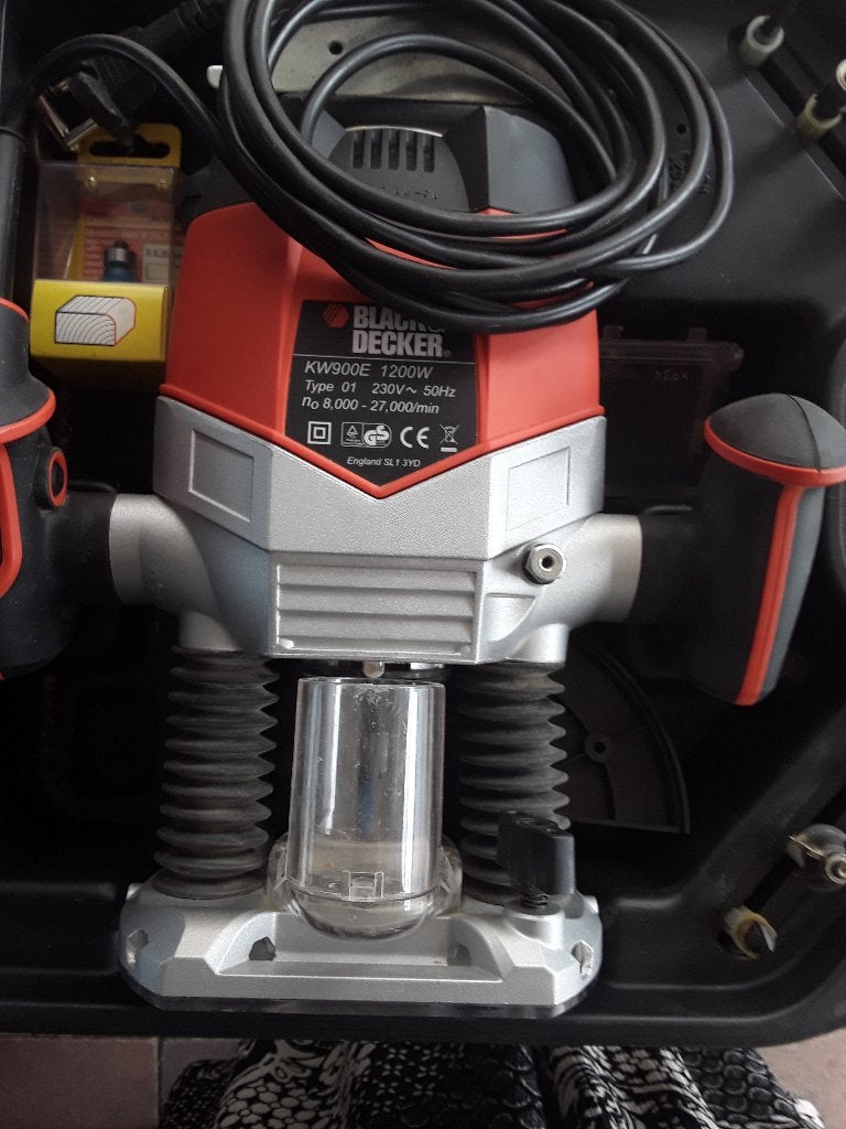 Bovenfrees, Ophalen, Gebruikt, Black & Decker, Bovenfrees
