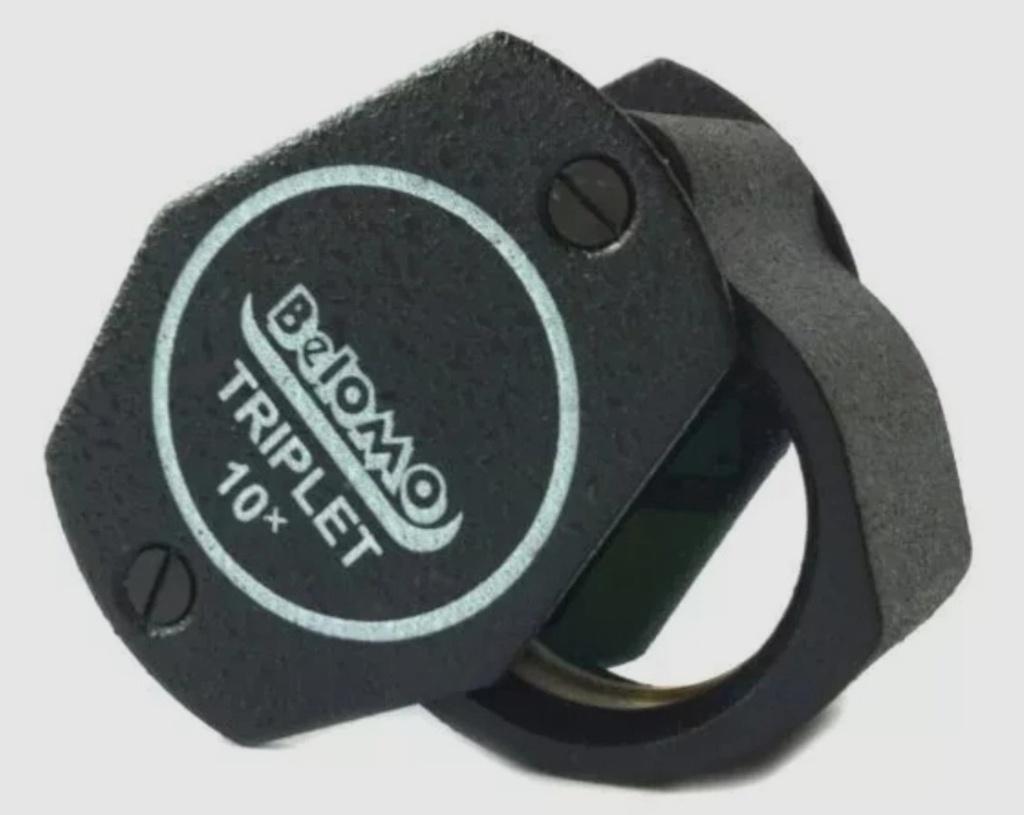 BelOMO 10x Triplet-loep, professionele optische LOEP, nieuw!, Ophalen of Verzenden, Nieuw, Vergrootglas of Loep