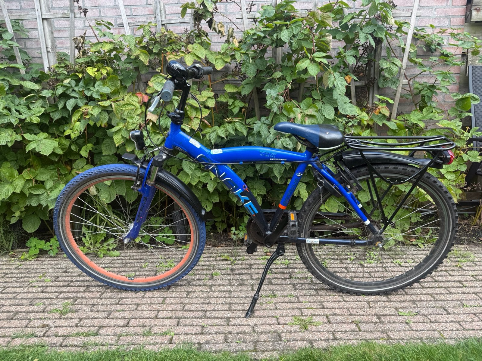 Batavus Snake 26 inch met 3 versnellingen, Fietsen en Brommers, Terugtraprem, Zo goed als nieuw, Handrem, Ophalen