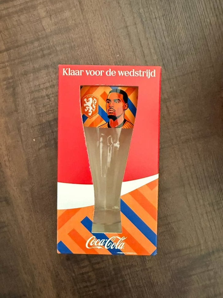 Coca Cola WK 2026 glas Ryan Gravenberch, Ophalen of Verzenden, Nieuw, Overige sporten, Overige typen