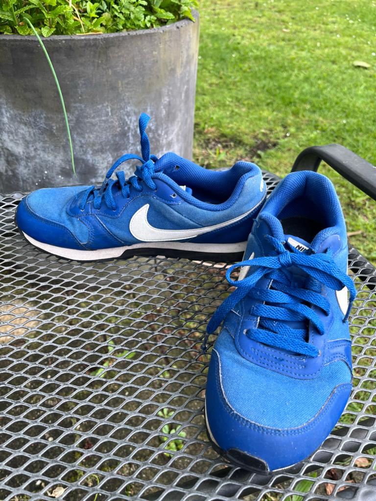 Nike MD Runner 2 sneakers - Blauw, Maat 39, Blauw, Ophalen of Verzenden, Sneakers of Gympen, Gedragen