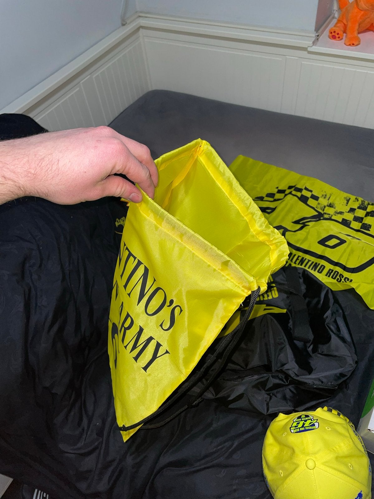 Valentino Rossi 'The Doctor' tas - 'Yellow Army' 46, Ophalen of Verzenden, Zo goed als nieuw
