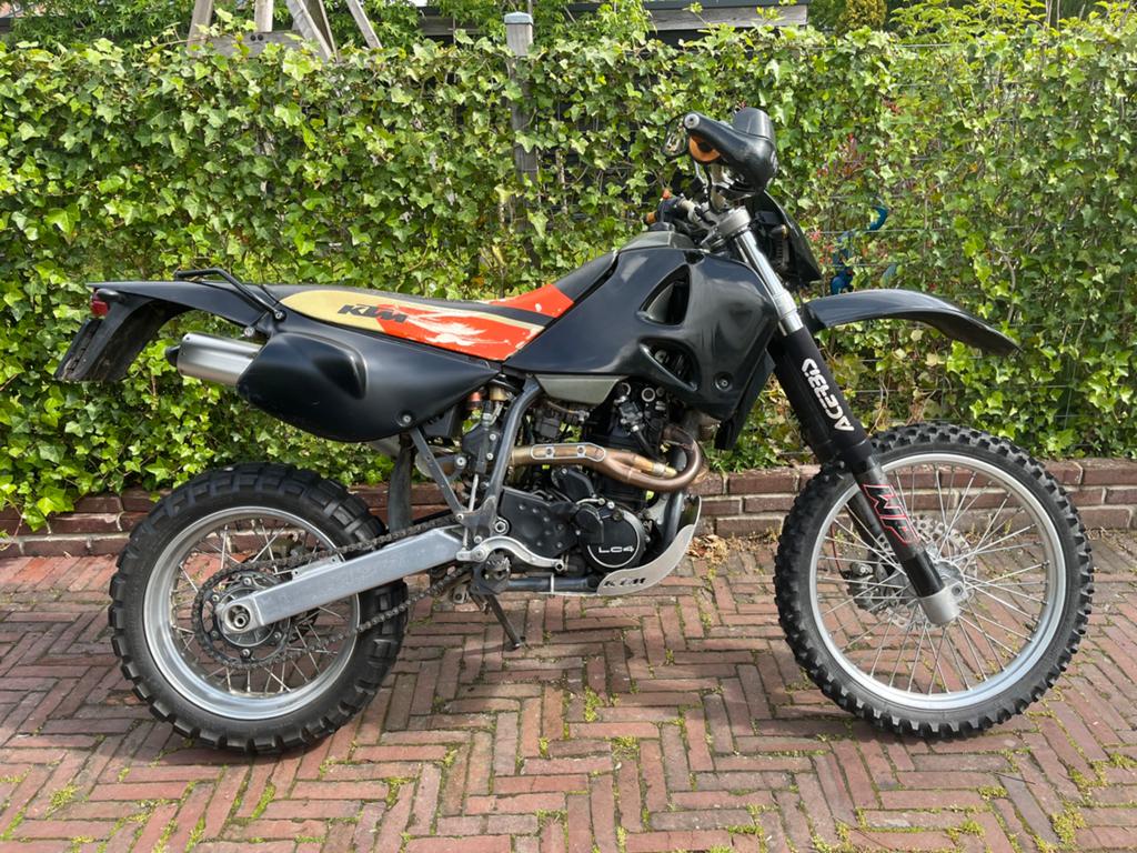 KTM 620 LC4 offroad speciaal voor TET, Particulier, Enduro, 1 cilinder, 12 t/m 35 kW