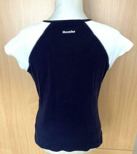 Gaastra top maat S, Blauw, Ophalen of Verzenden, Zo goed als nieuw, Korte mouw