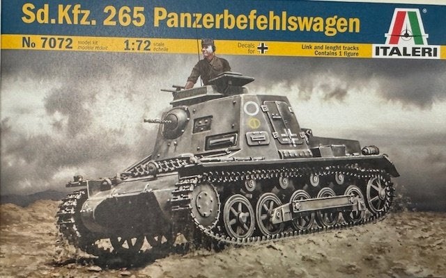 Coelianmodels, Italeri, 7072, Befehls Panzer, 1/72, € 12,99, Italeri, Nieuw, Ophalen of Verzenden, Tank