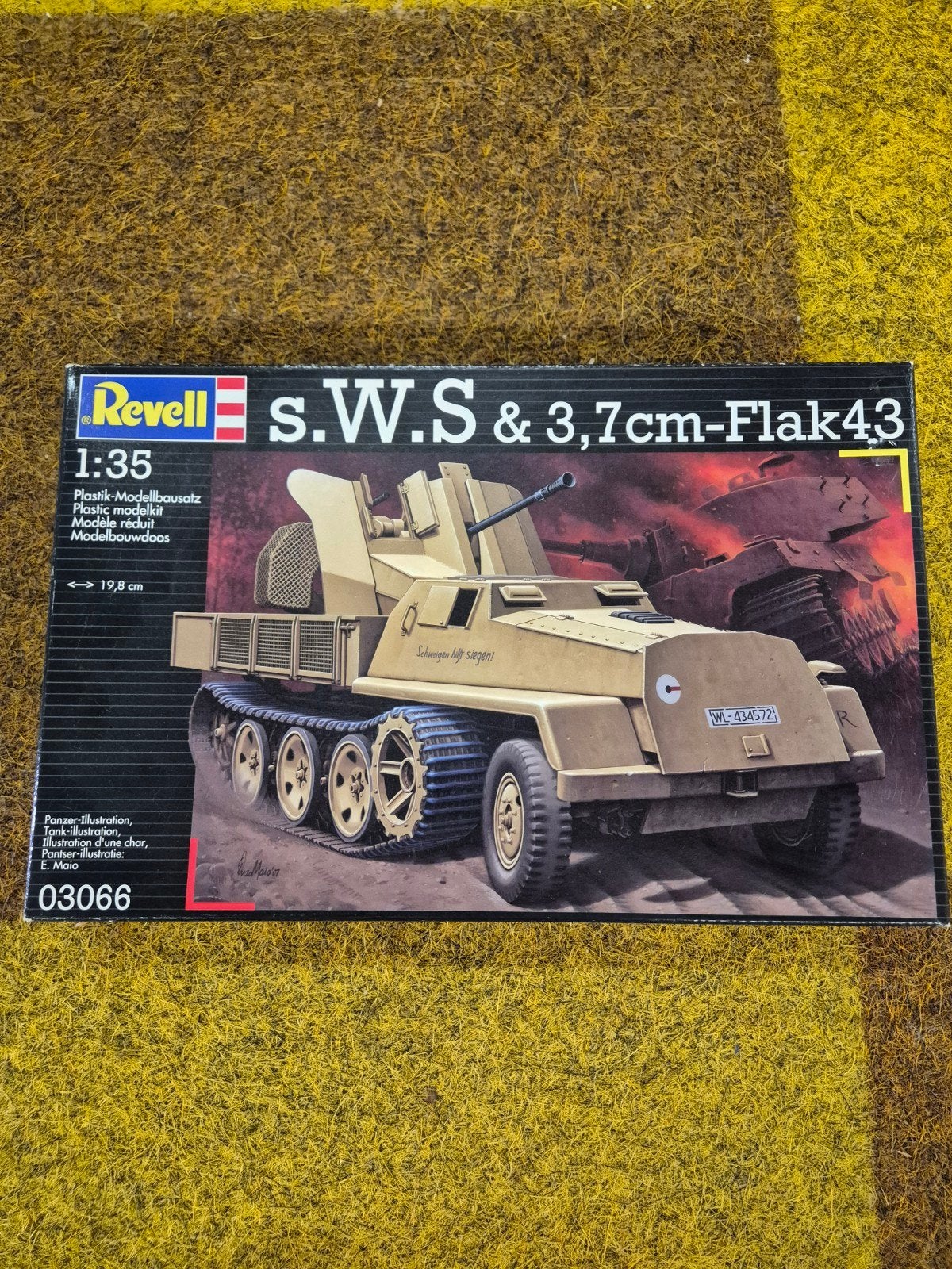 Revell 03066 s.W.S & 3,7cm-FLAK 43, Tank, Nieuw, Ophalen of Verzenden, 1:32 tot 1:50
