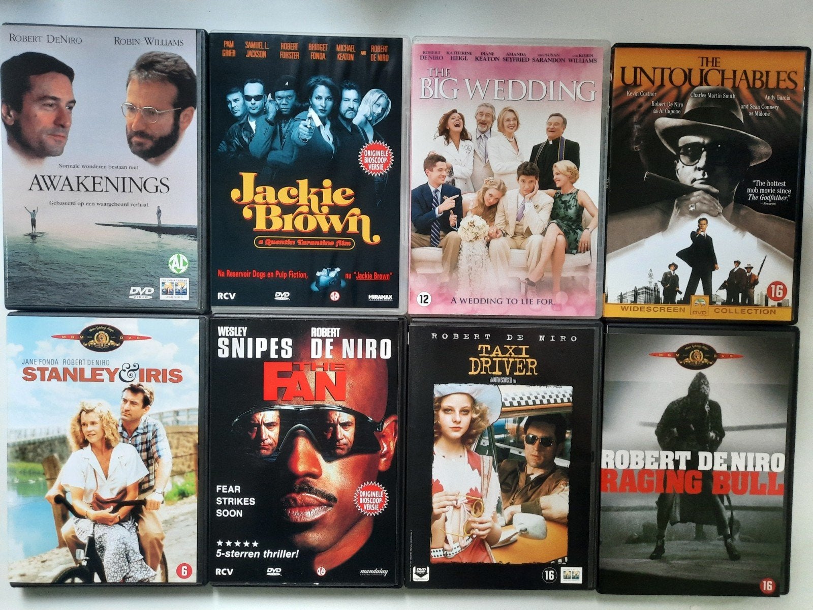 partij  Robert de Niro dvd's  33 x  ( nieuwstaat), Engels, Overige gebieden, Nederlands, Ophalen of Verzenden