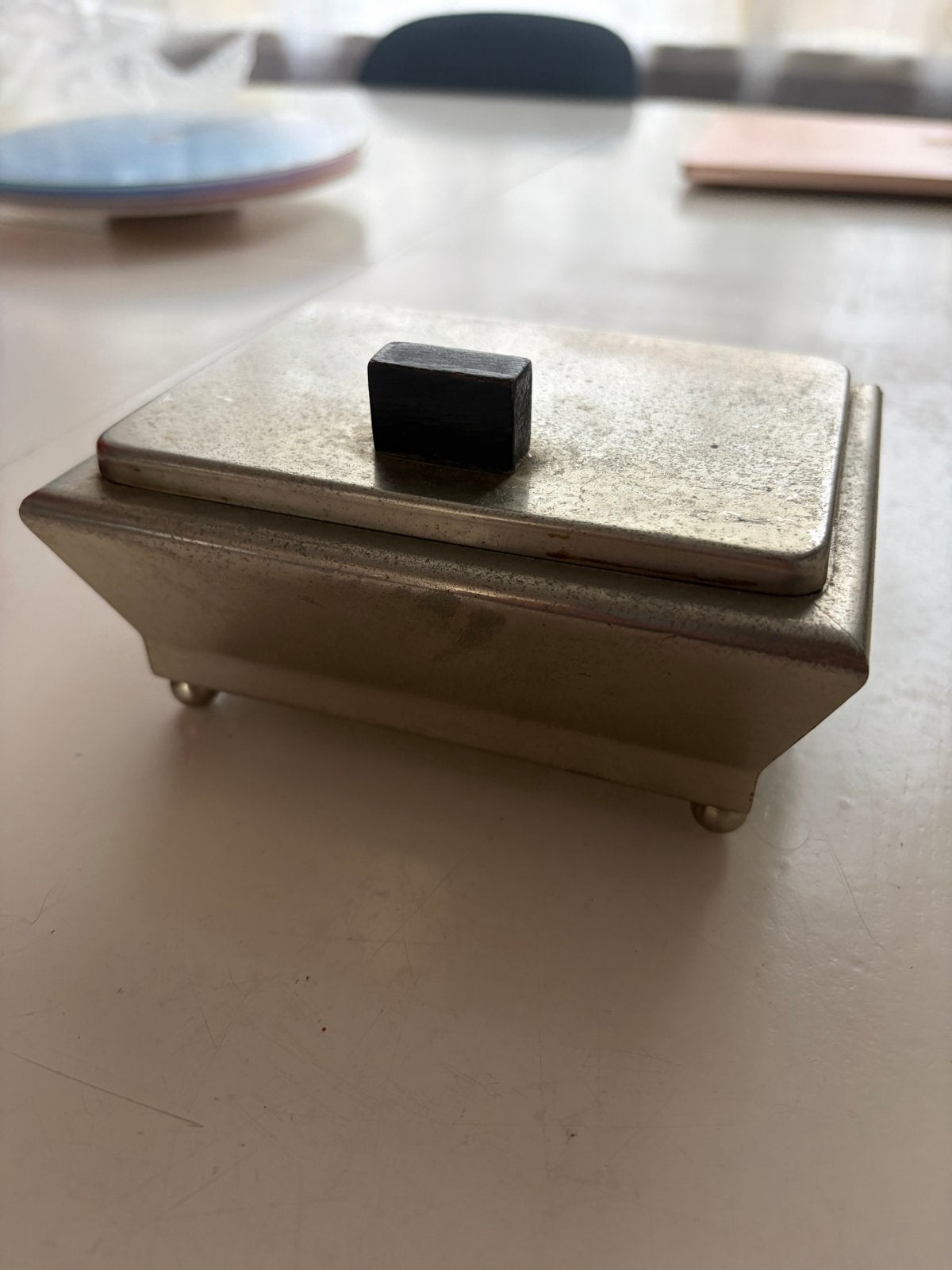 Vintage Art Deco Sigaren Doosje, Antiek en Kunst, Ophalen of Verzenden
